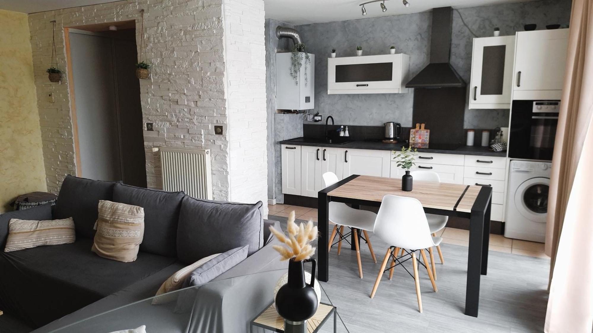 Appartement Les Allées du Château, proche Lyon Eurexpo Stade Saint-Priest  Esterno foto
